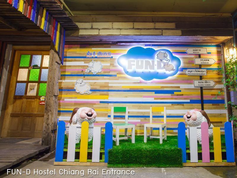 Fun-D Hostel Chiang Rai Buitenkant foto